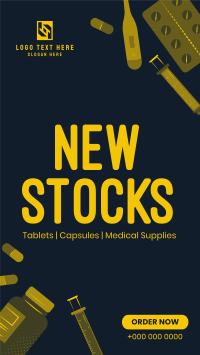 New Medicines on Stock Instagram Reel Design