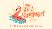 Summer Beach Facebook Event Cover Design