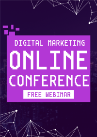 Online Conference Poster Design
