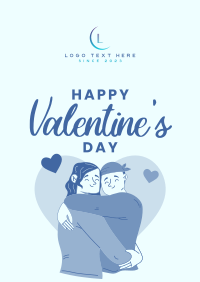 Valentines Couple Poster Design