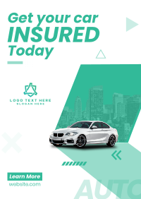 Auto Insurance Poster Design