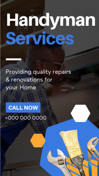 Handyman Services TikTok video Image Preview