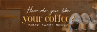 Coffee Flavors Twitter header (cover) Image Preview