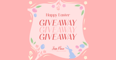 Blessed Easter Giveaway Facebook ad Image Preview