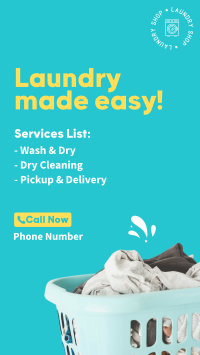 Laundry Made Easy Facebook Story Image Preview