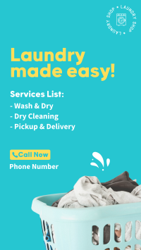Laundry Made Easy Facebook story Image Preview