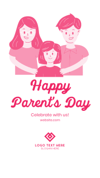Together With Parents Facebook Story Design