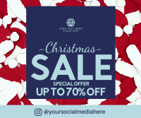 Christmas Sale Hats Facebook post Image Preview