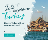 Istanbul Adventures Facebook Post Design