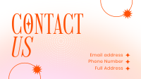 Dainty & Elegant Contact Us Facebook event cover Image Preview
