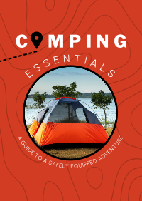 Camping Essentials Flyer Design