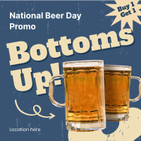 Bottoms Up Instagram Post Image Preview