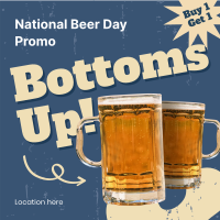 Bottoms Up Instagram post Image Preview