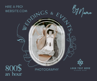 Wedding Photographer Rates Facebook post Image Preview