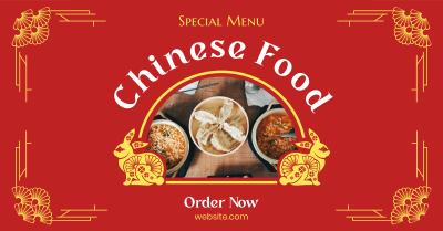 Special Chinese Food Facebook ad Image Preview