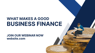 Business Finances Facebook event cover Image Preview