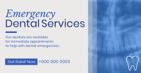 Corporate Emergency Dental Service Facebook Ad Design