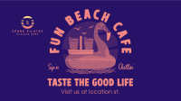 Beachside Cafe Facebook event cover Image Preview