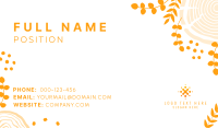 Organic Plants Business Business Card Image Preview