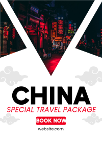 China Special Package Flyer Design