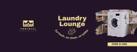 Fresh Laundry Lounge Facebook Cover Design