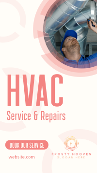 HVAC Technician TikTok Video Image Preview