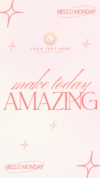 Make Today Amazing Instagram reel Image Preview