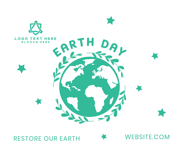 Restore Earth Day Facebook Post Design Image Preview