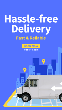 Reliable Delivery Service Facebook story Image Preview