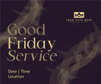  Good Friday Service Facebook post Image Preview