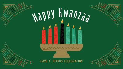 Kwanzaa Celebration Facebook event cover Image Preview