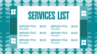 Abstract Service List Animation Preview