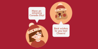 Canada Day Greetings Twitter post Image Preview