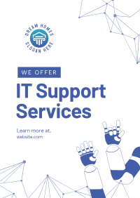 IT Support Flyer Image Preview