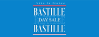 Happy Bastille Day Facebook cover Image Preview