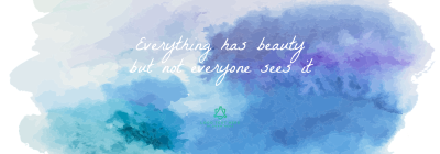 Beauty Inspiration Watercolor Tumblr banner Image Preview