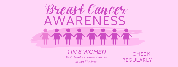 Breast Cancer Checkup Facebook Cover Design Image Preview