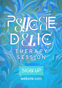 Psychedelic Therapy Session Poster Image Preview