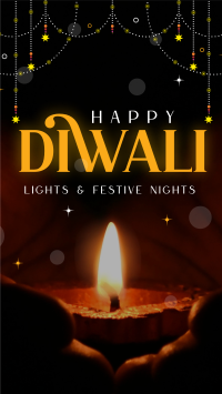 Diwali Festival Celebration TikTok Video Image Preview