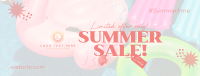 Tropical Summer Sale Facebook cover Image Preview
