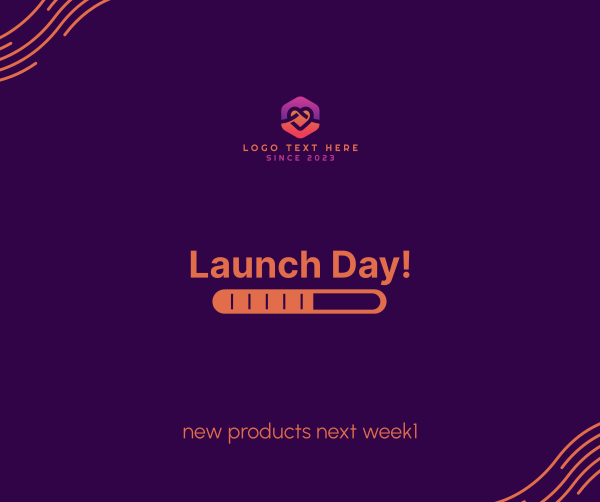 Loading Launch Day Facebook Post Design Image Preview