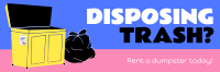 Disposing Trash? Twitter Header Design