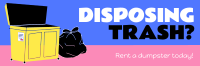 Disposing Trash? Twitter header (cover) Image Preview