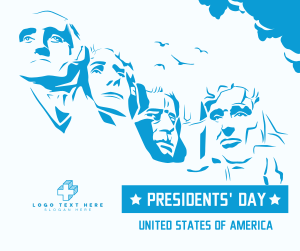 Mt. Rushmore Presidents' Day Facebook post Image Preview