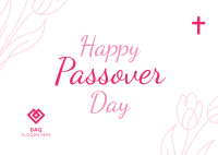 Matzah Passover Day Postcard Design