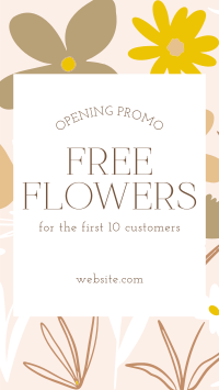 Free Flowers For You! TikTok Video Image Preview