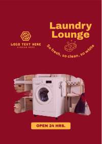 Fresh Laundry Lounge Flyer Image Preview