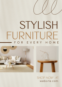 Stylish Furniture Store Poster Image Preview