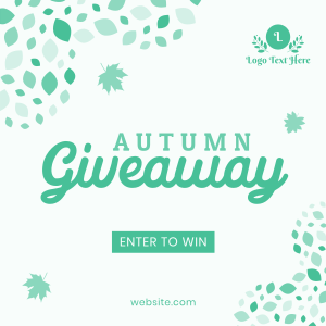 Autumn Mosaic Giveaway Instagram post Image Preview