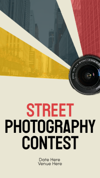 Street Photographers Event Instagram Reel Design